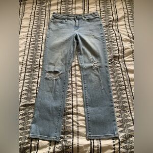 Universal Thread | Light Blue High Rise Straight Leg Jeans Size 8